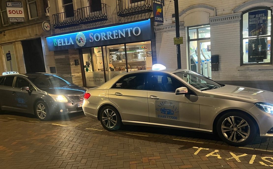 Stowmarket taxi service fleet - Professional taxi cab near you in Suffolk